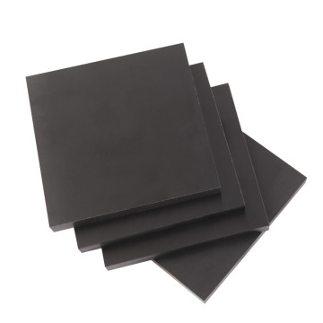 Folha laminada de papel fenólico (cor preta)